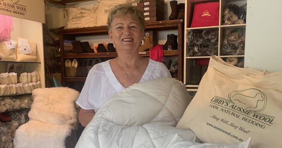 Quilt maker's 'labour of love' with wool