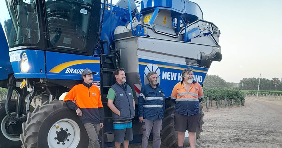 New harvester ready for the wine region