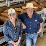 Prices strong for scanned-in-lamb ewes at Barellan