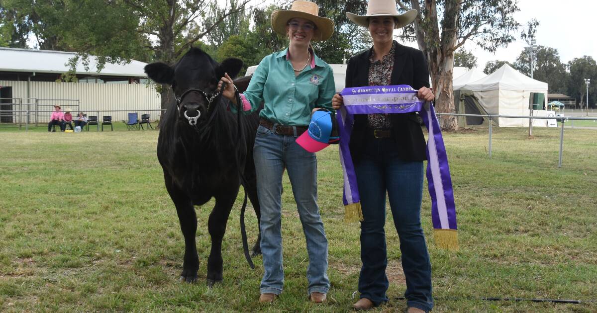 Georgia Thompson Wins Grand Champion School Parader at Canberra Royal | The Land