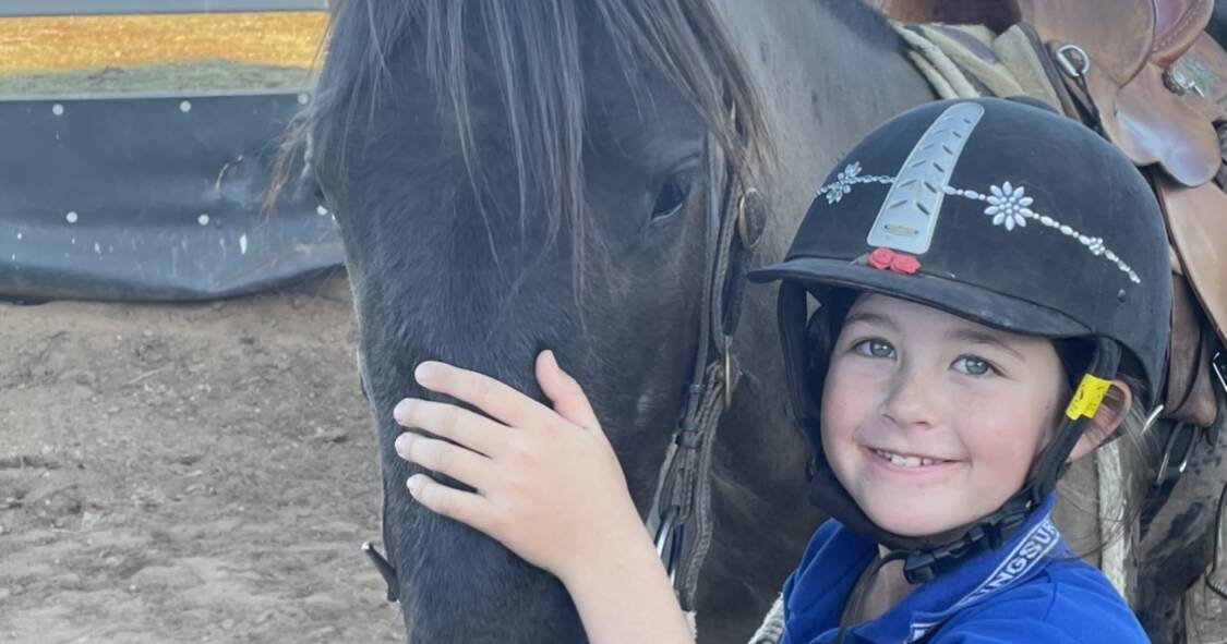 10-year-old Rose tames wild brumby for debut at Springsure Brumby Challenge