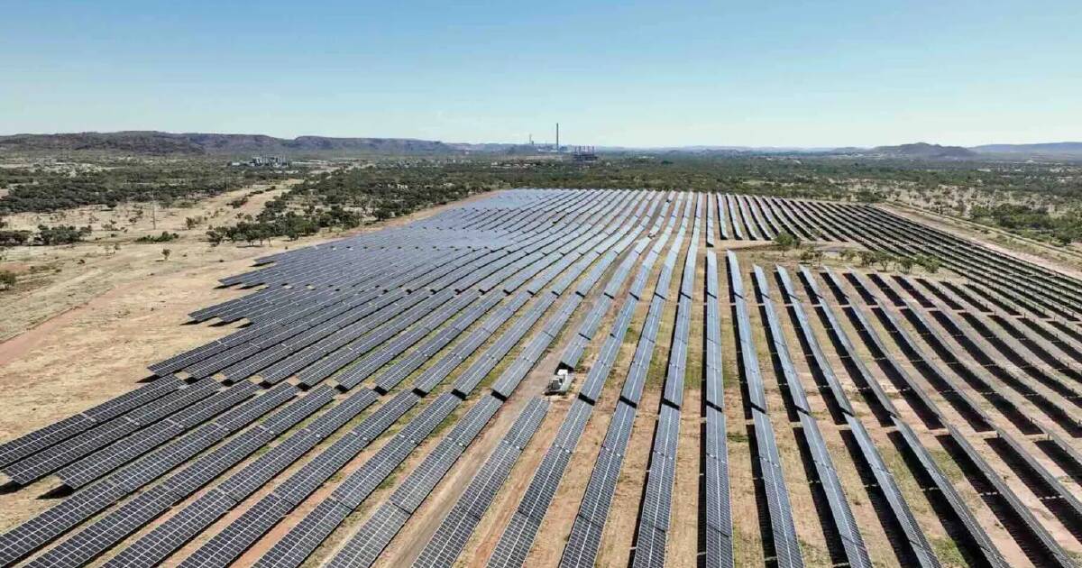 Huge north west solar farm to power region's mines