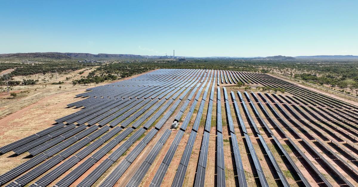 Australia's largest remote solar farm opens in the north west