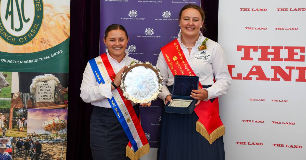 Domonique Wyes named Taree's first The Land Sydney Royal AgShows NSW Young Woman