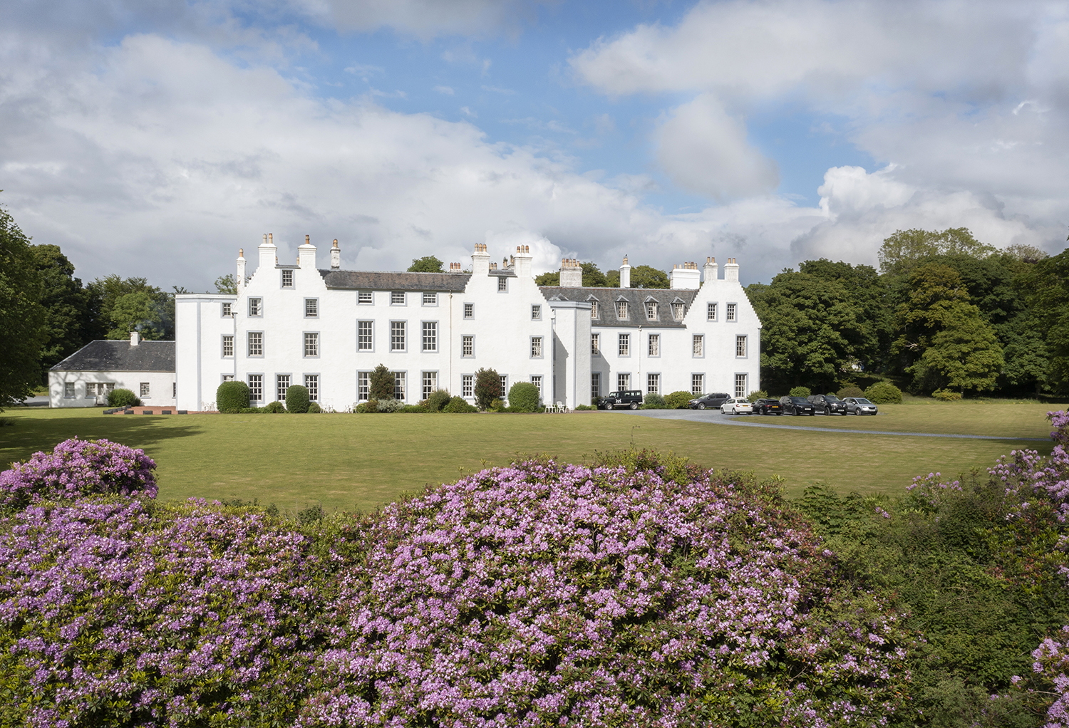 An island retreat with 27 bedrooms and a swirling staircase on the Queen of the Hebrides