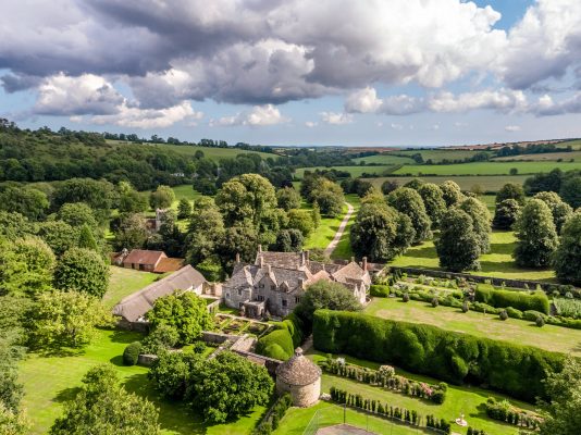 A 112-acre estate in Hardy country with nine bedrooms and glorious gardens that is far from the madding crowd