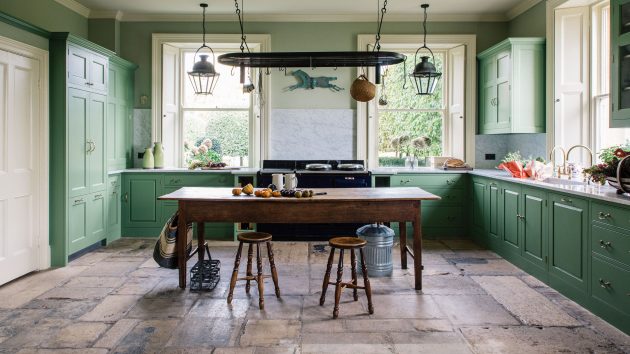 How to create a serene, yet hard-working kitchen