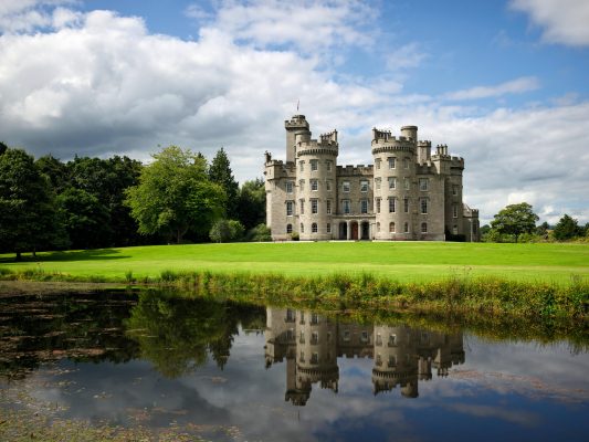 Cluny Castle: Granite, grandeur, and testimony to the exceptional wealth of its creator