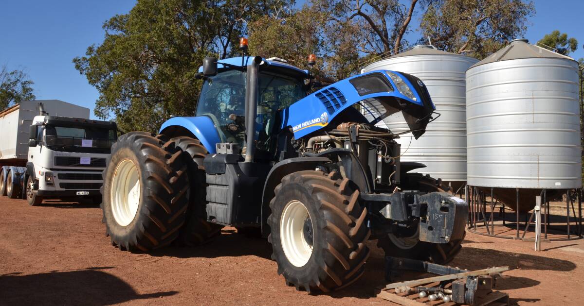 2013 New Holland T8.330 makes $145,000 at Hogg family sale. | Farm Weekly