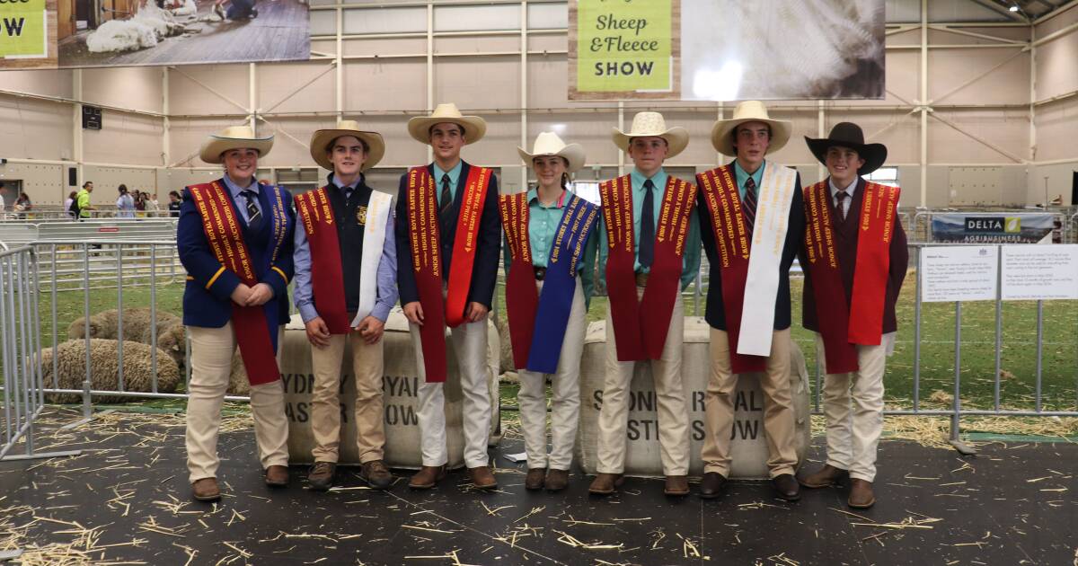 Confidence on display at Junior Sheep Auctioneers Competition