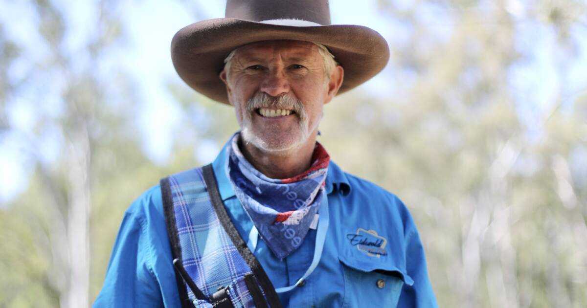 4th Eidsvold Cattle Drive captured through a camera lens